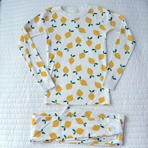 Hanna Andersson Organic Cotton Pajamas in Citrus Print